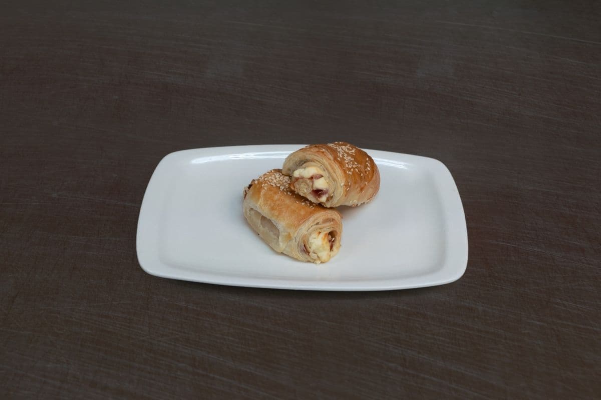 5. Rolled Ham and Cheese Puffed Pastry