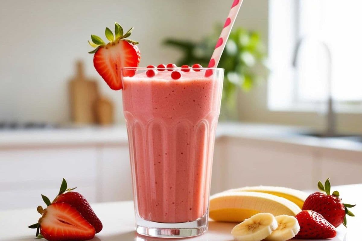 Strawberry Banana Smoothie