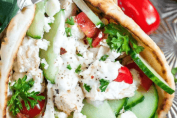 Pita végétarien