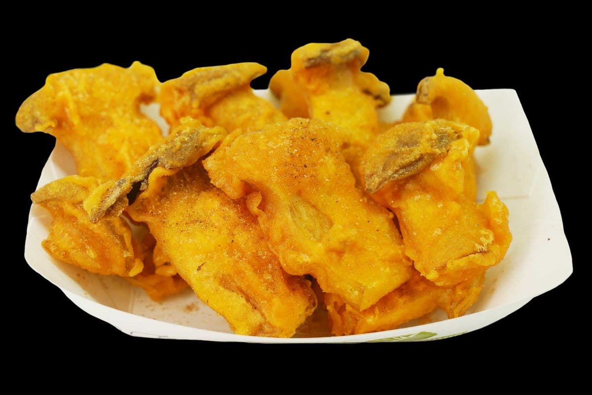 Fried King Oyster Mushroom