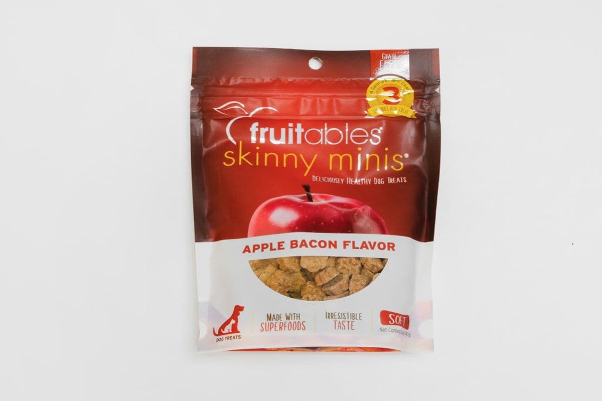 Fruitables - Skinny Minis Dog Treats Apple Bacon - (141g)