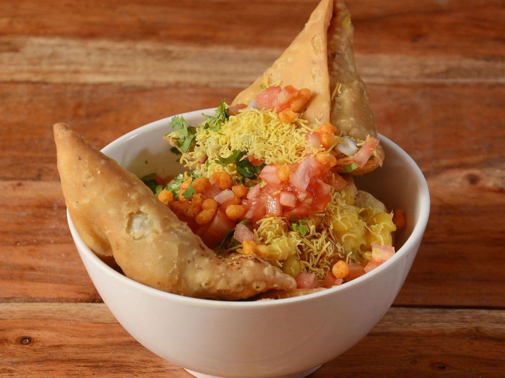 Aloo Tikki Chaat