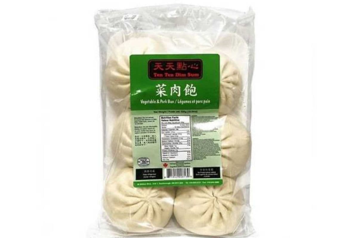 TenTenDimSum · Vegetable and Pork Bun (520g)