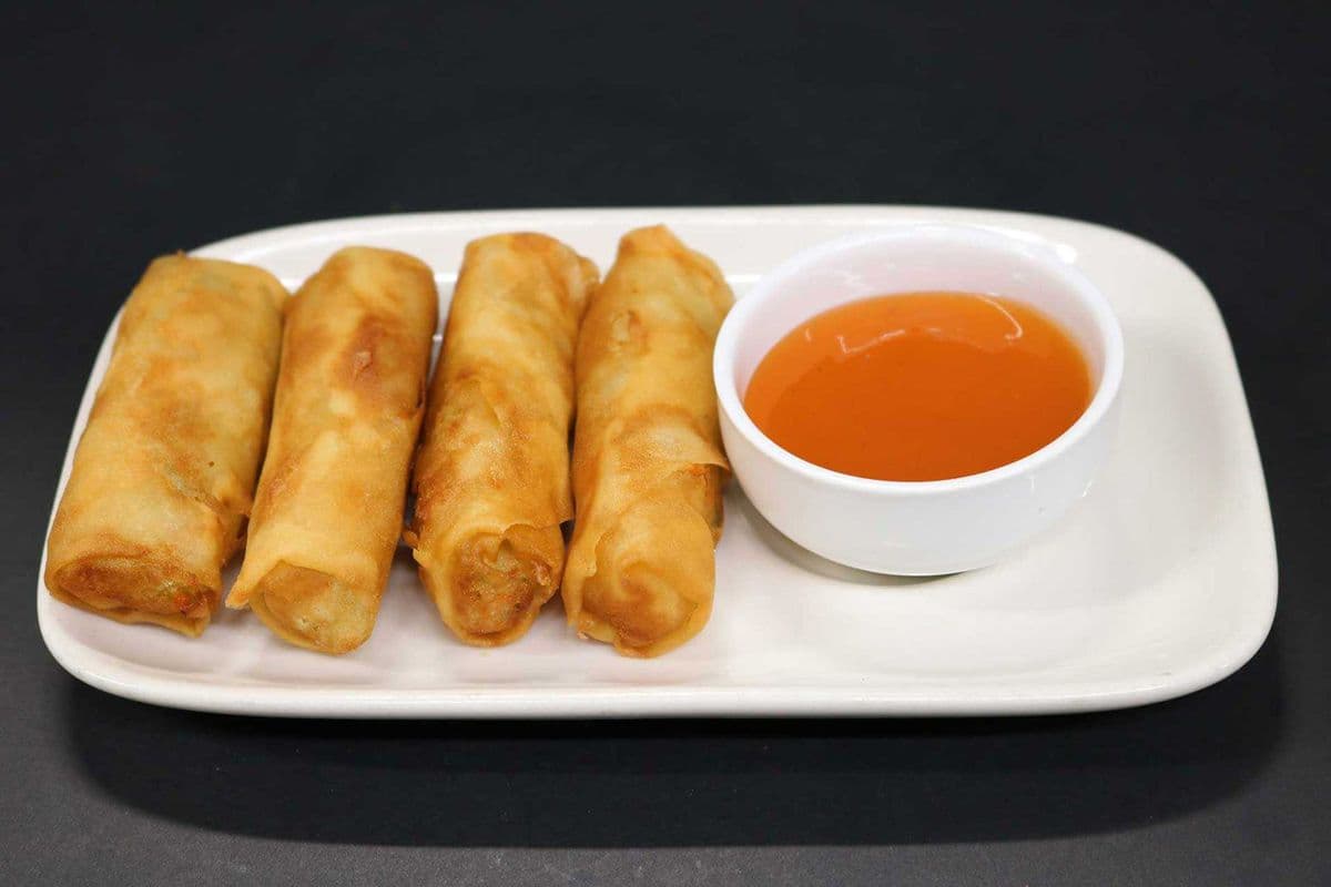 Vegetable Spring Roll (4pcs)