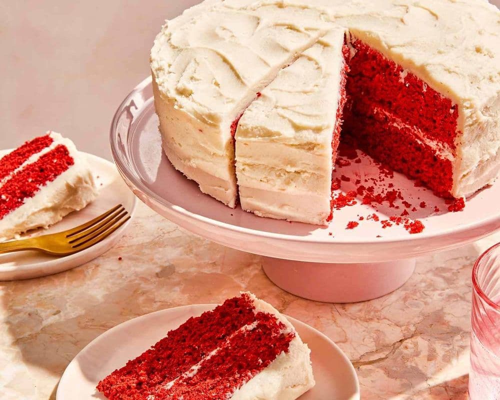 Vegan Red Velvet Whole Cake