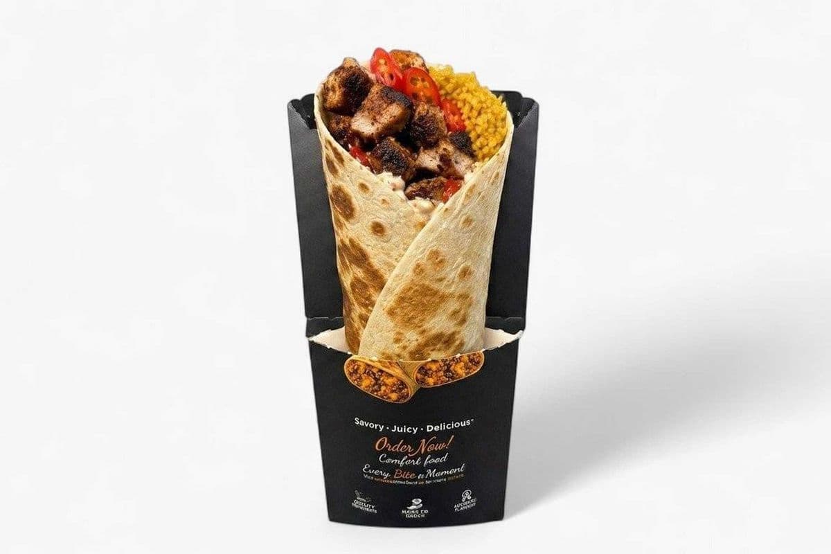 Jerk Chicken Shawarma