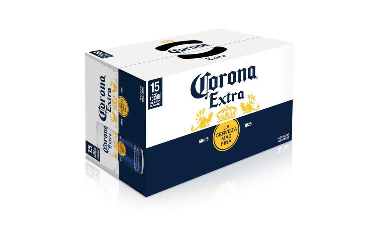 Corona Extra Sleek (15 Cans) (15 x 355ml)