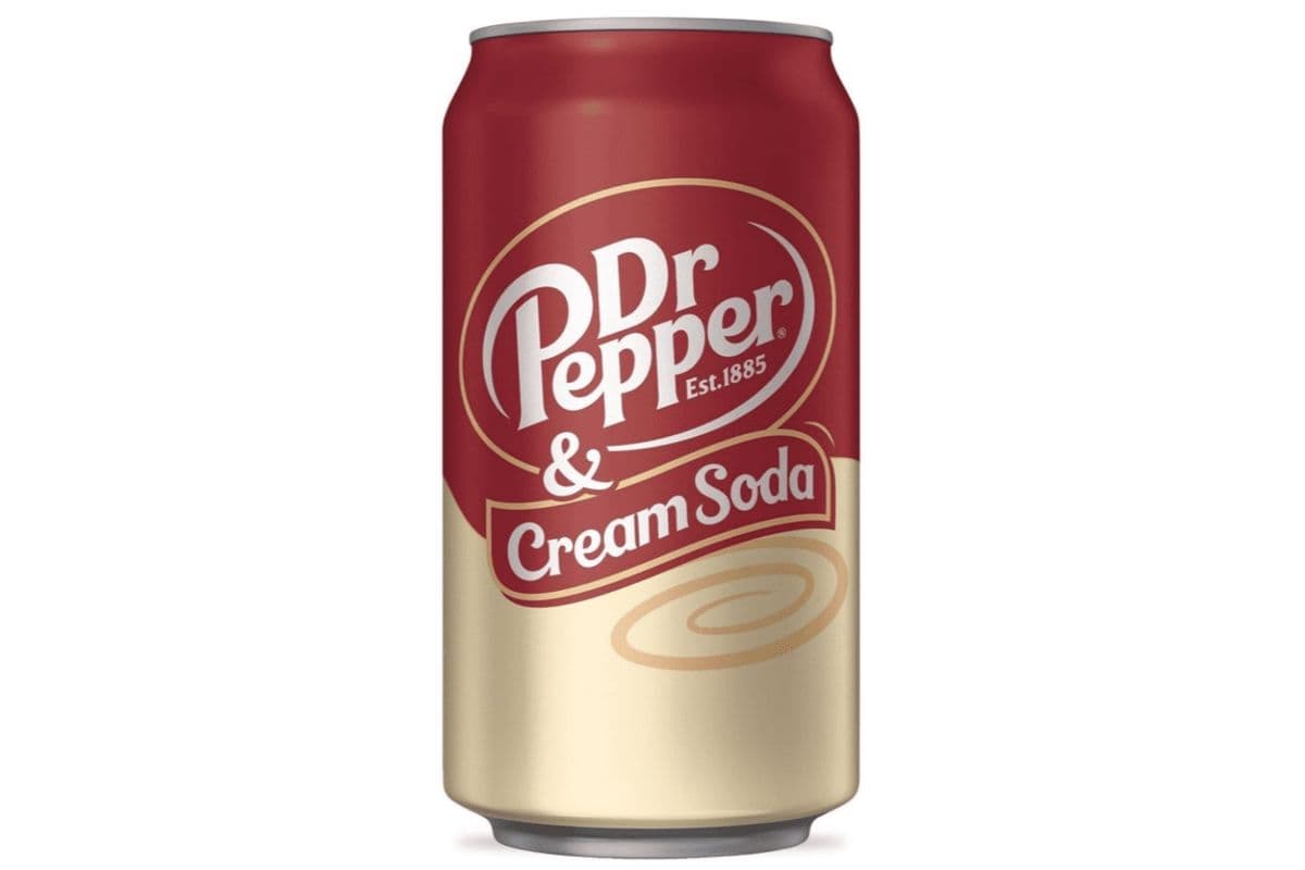 Dr Pepper & Cream Soda 355ml (355ml) (150 Cal)