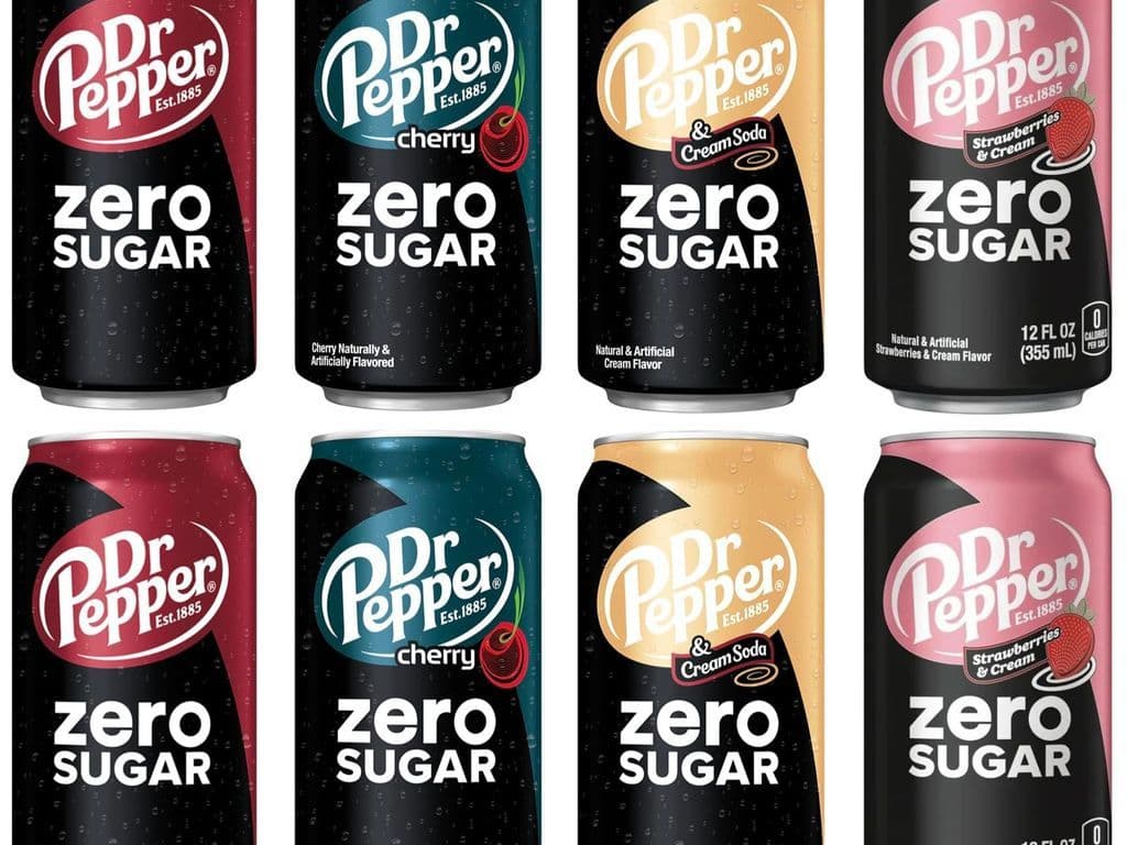 Dr Pepper Zero Sugar (355ml)