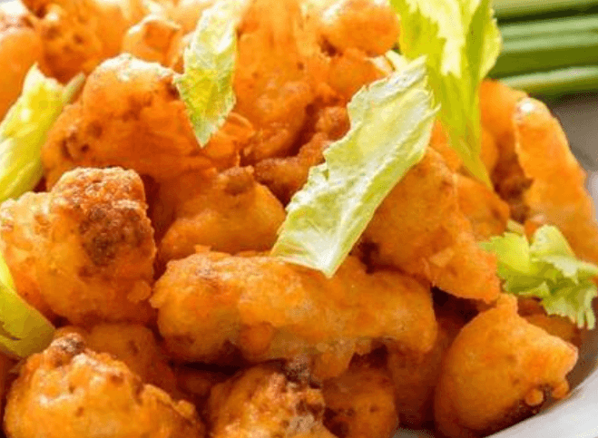 Deep-Fried Cauliflower