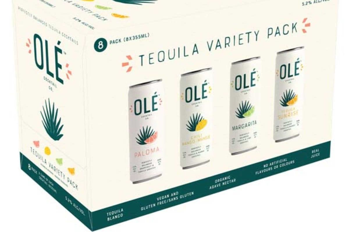 OLE TEQUILA VARIETY PACK(8 CANS*355) (1 x 8*355mL)