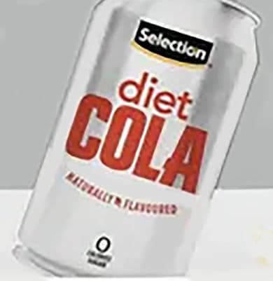 Diet Cola Soda (355 ml)