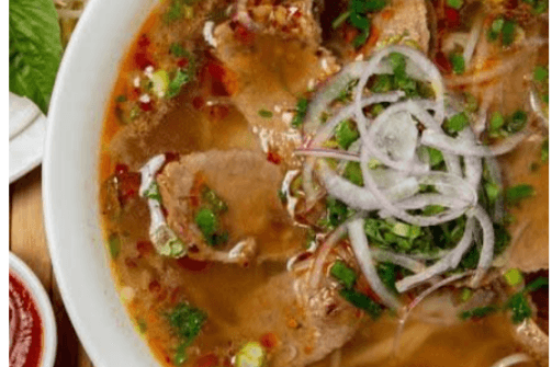 P48B Satay Pho BBQ Beef Noodle Soup