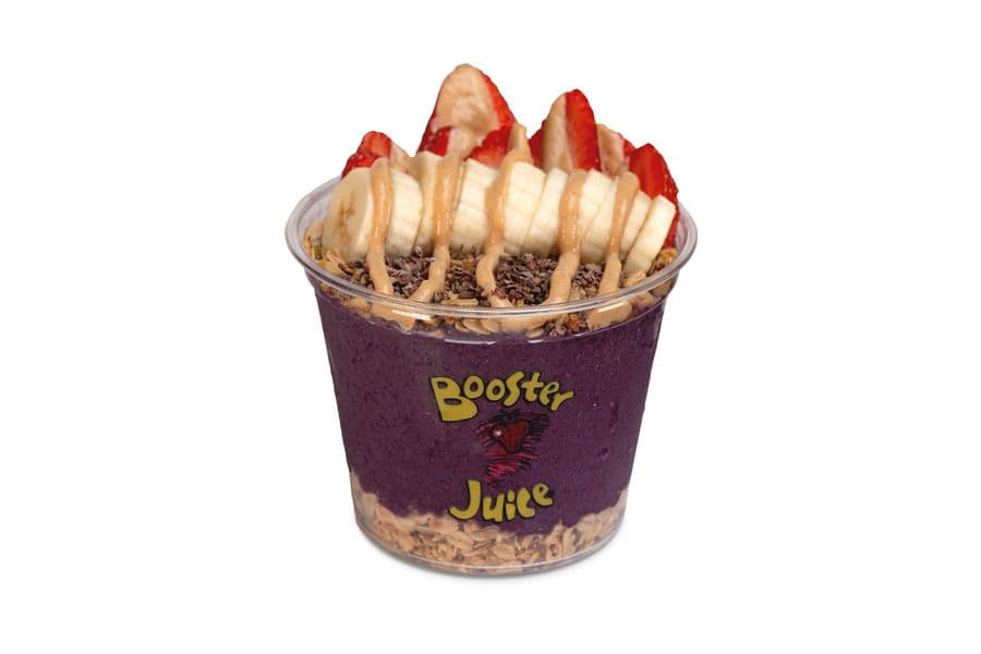 The PB & A Acai Bowl