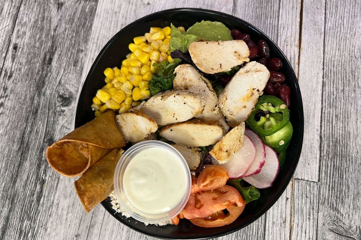 Grilled Chicken Taco Salad