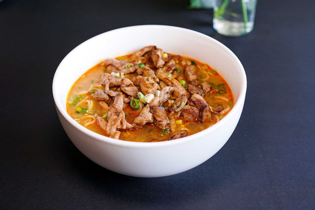 Coconut Curry Chicken Noodle Soup