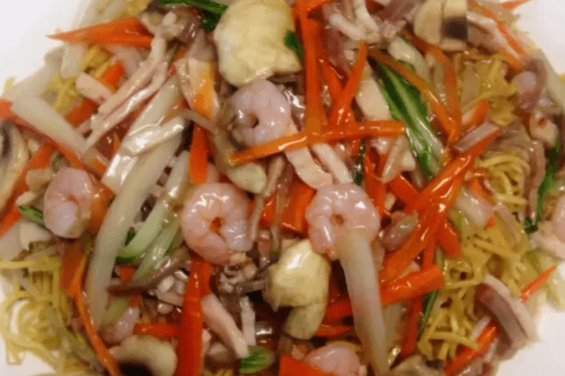 Seafood Chow Mein
