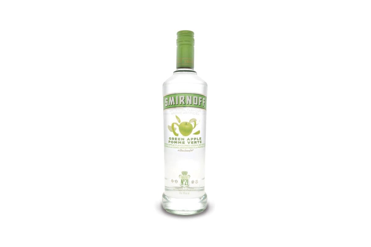 Smirnoff Green Apple (750 ml Bottle)