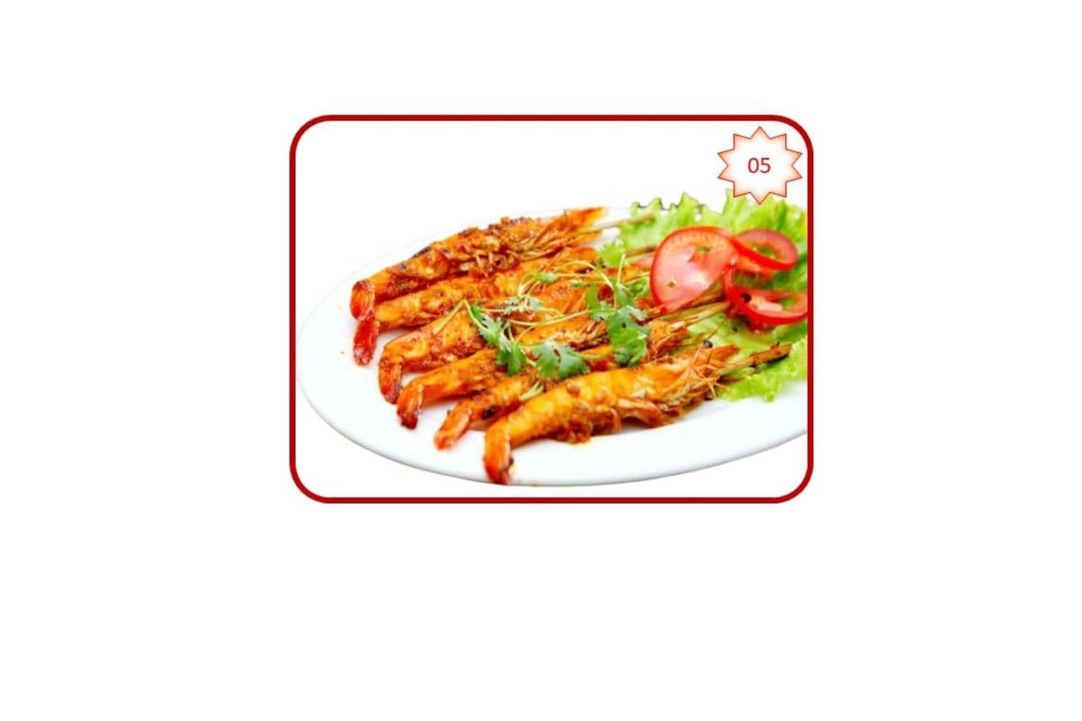 5. BBQ Shrimp (6 pcs)