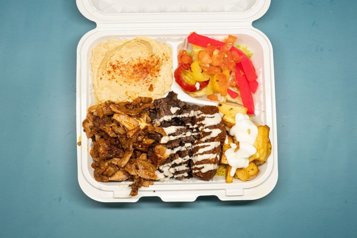 Let's Hummus Plate