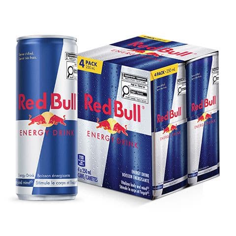 Red Bull Energy Drink - 250ml (4 pack) (was $17.59)