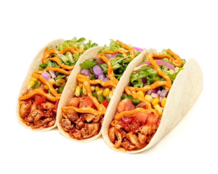 Drunken Chicken Tacos - 3 Tacos