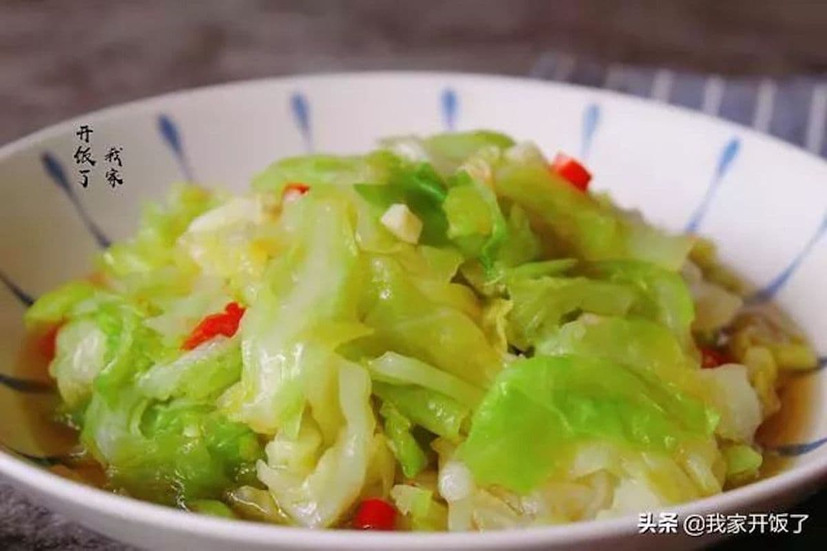 Fried Cabbage with Vinegar