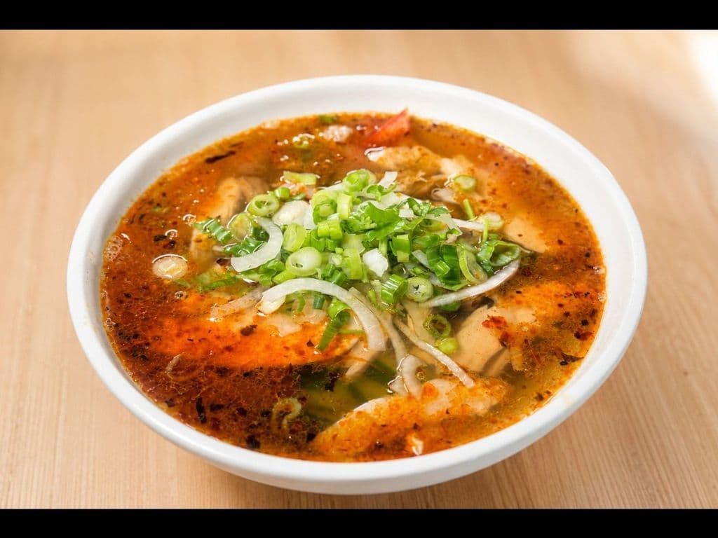 233. Satay Style Chicken Rice Noodle Soup