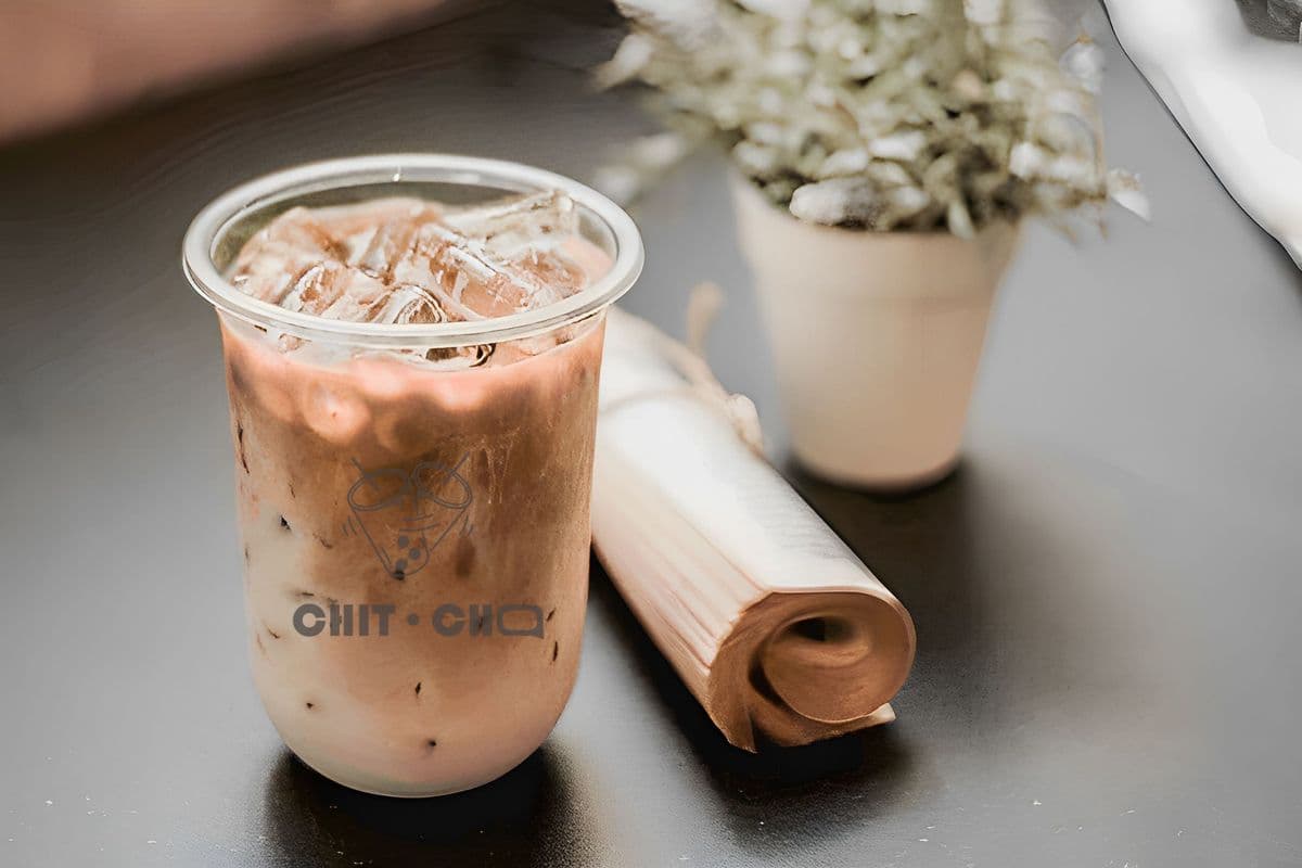 Iced Caramel Milk Tea