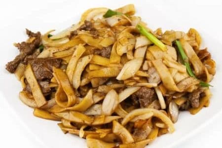 87. Chicken Teriyaki Flat Rice Noodles