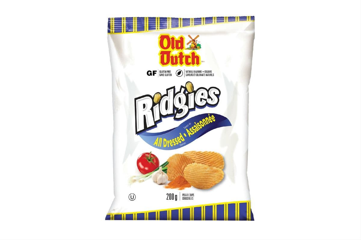 Old Dutch Ridgies All Dressed (200g) 77331