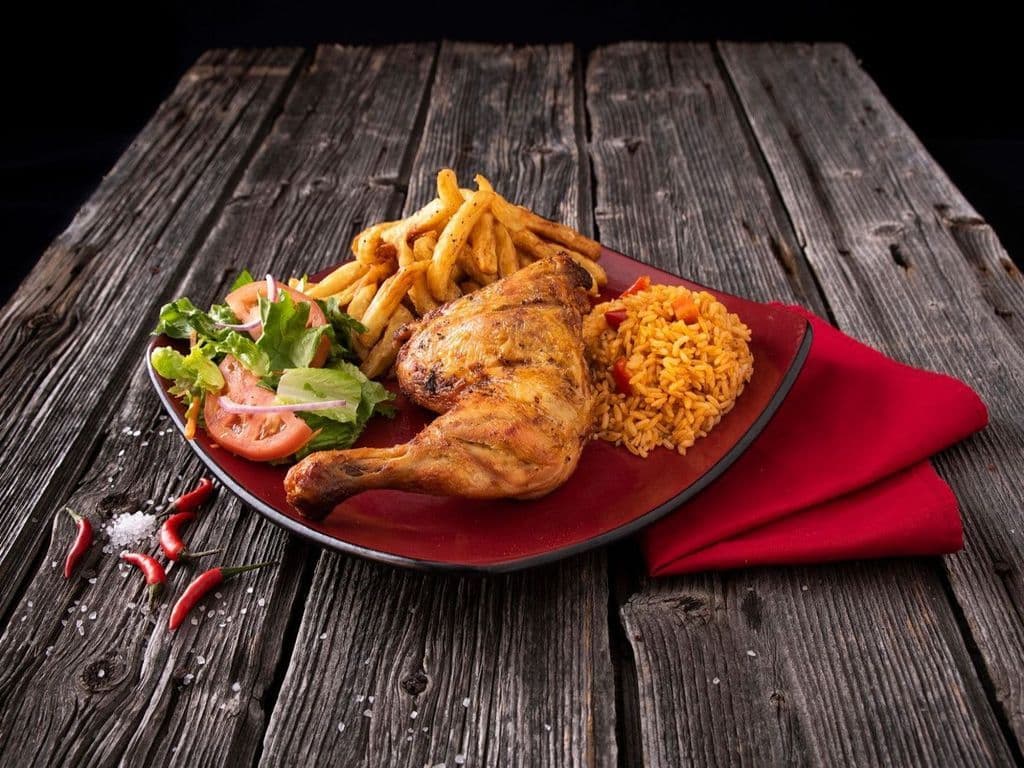 1/4 de Poulet (Cuisse) / 1/4 Chicken (Leg)
