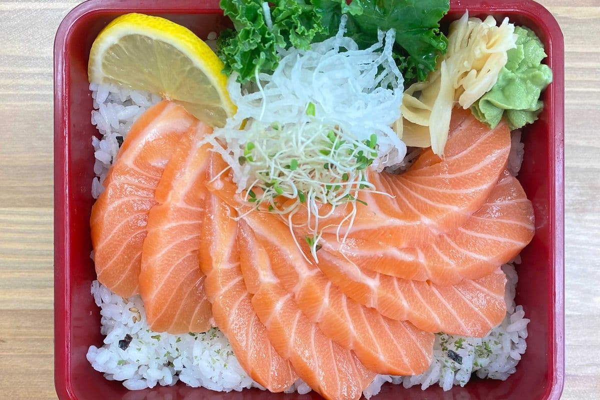 Salmon Donburi