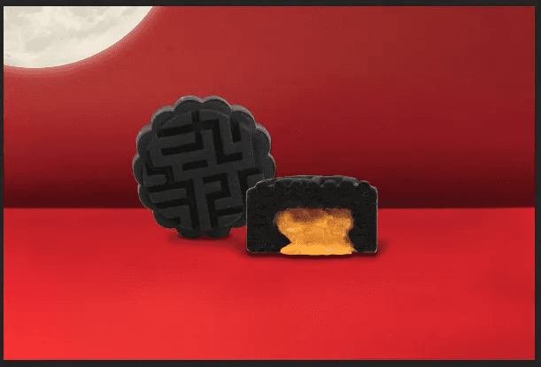 Black Sesame Mooncake