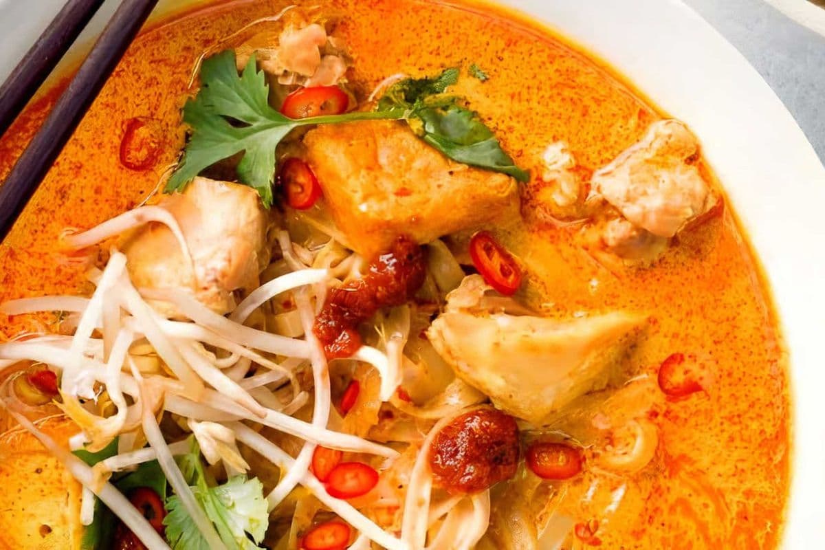 Beef Flank Laksa Noodle