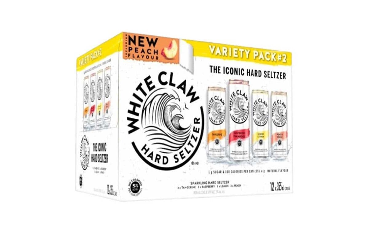 133941. WHITE CLAW VARIETY PACK NO. 2 (12 x 355ML (CANS))