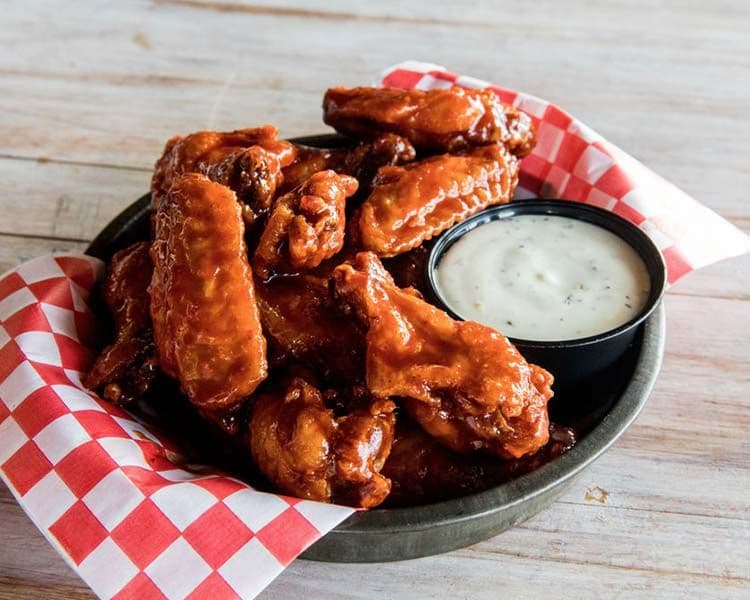 1lb Sauced + Tossed Wings