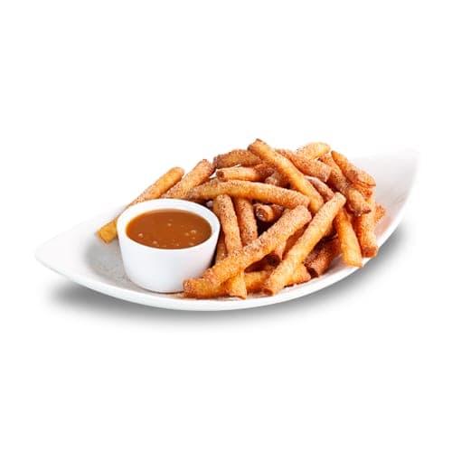 Funnel Cake Stix with Caramel