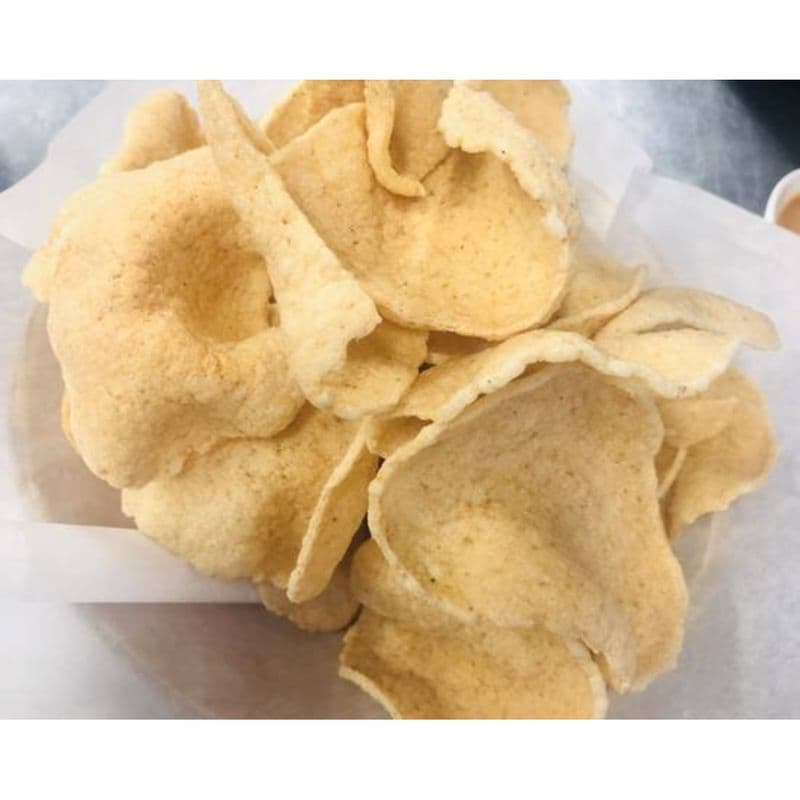 Shrimp Chips with Tamarind Sauce