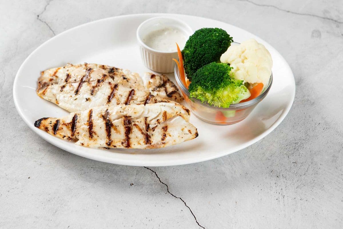 Grilled Haddock Fillet only 9oz