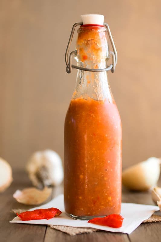 Krystos signature hot sauce