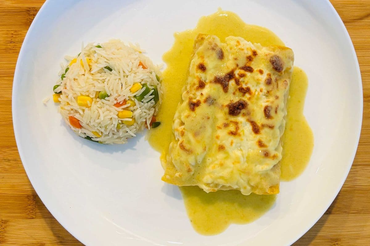 Enchiladas Suizas De Pollo