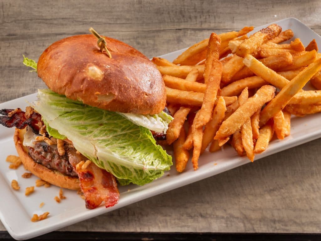 Candied Bacon Burger