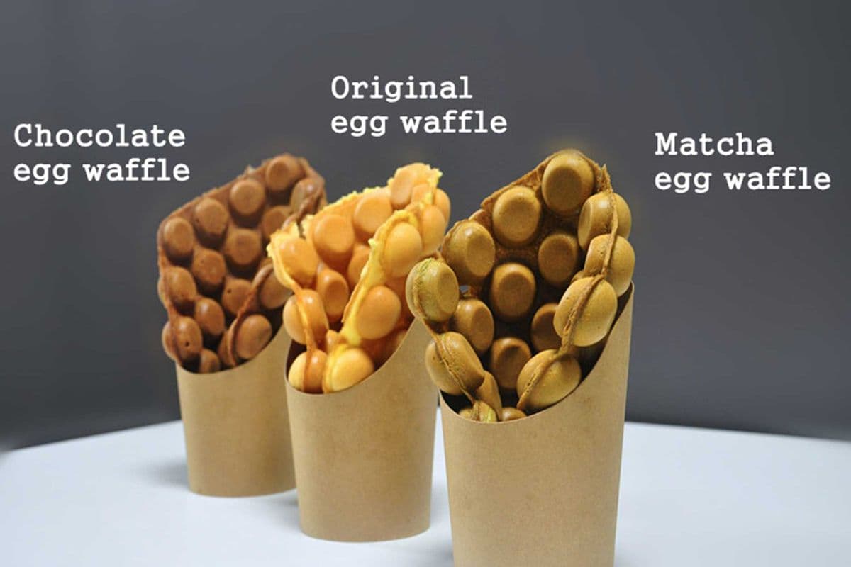Chocolate Egg Waffle