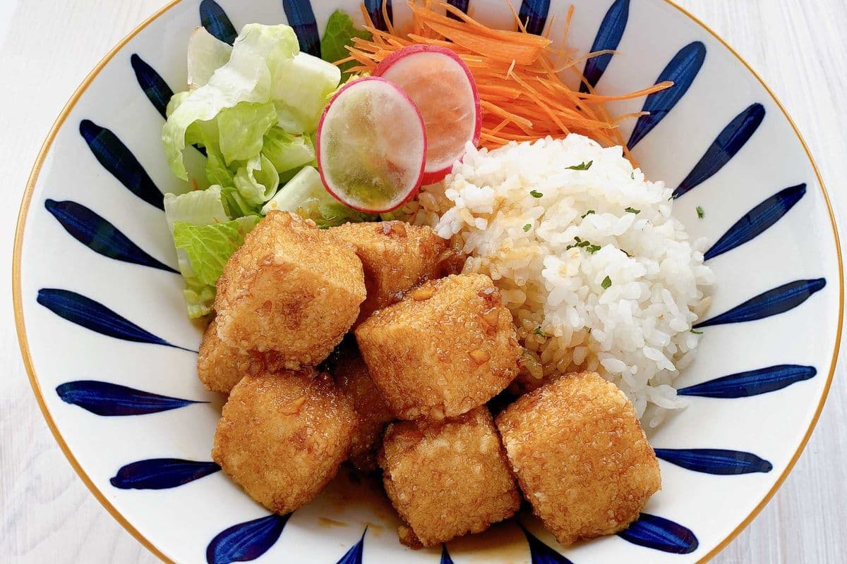 Teriyaki Tofu Rice Bowl (V) (GF)