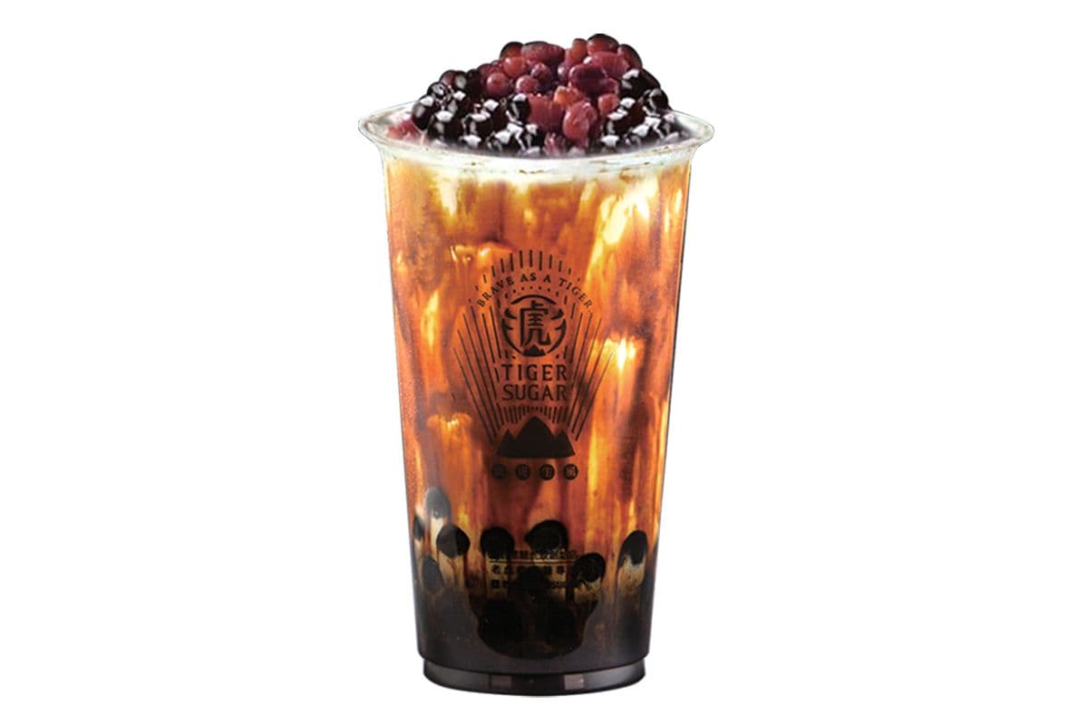 Black Sugar Red Bean/Pearl Milk with Cream Mousse / 黑糖紅豆珍珠厚鮮奶 / 含奶霜