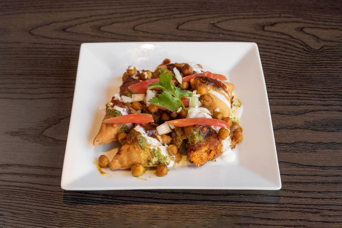 Samosa/Aloo Tikka Chaat