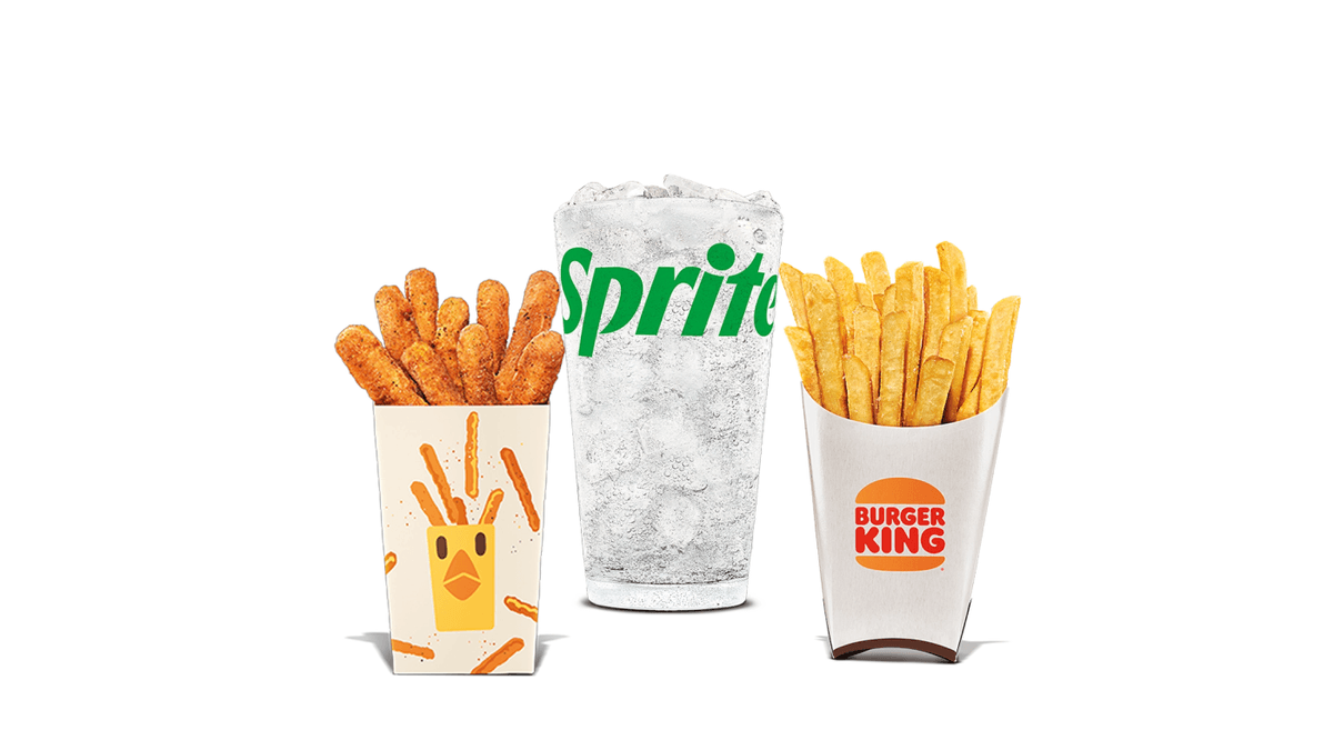 9 Pc. Chicken Fries Large Combo