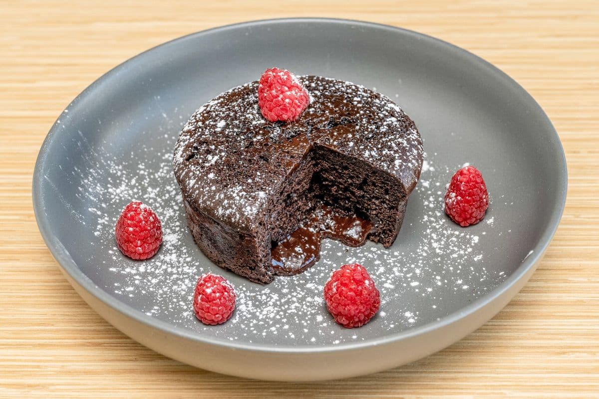 Mi-cuit (choco/fondant)
