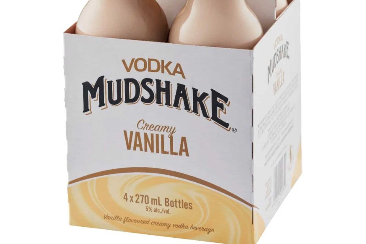 Vodka Mudshake Creamy Vanilla (4 x 270 ml Bottles)